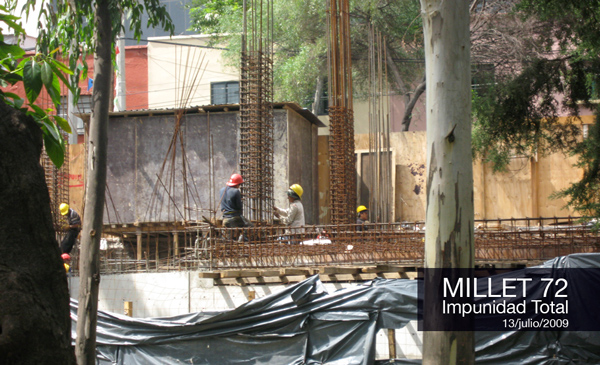 millet72IMG_2048 Inicio de Obras en Millet 72, una burla a la ciudadanía.