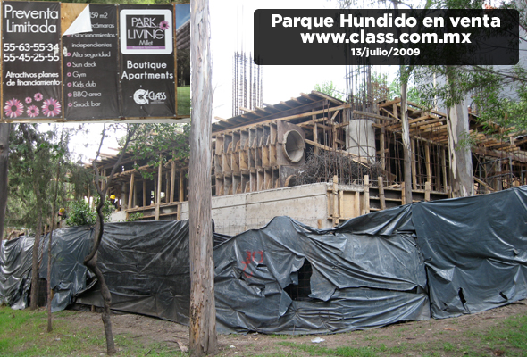 El Parque Hundido en venta